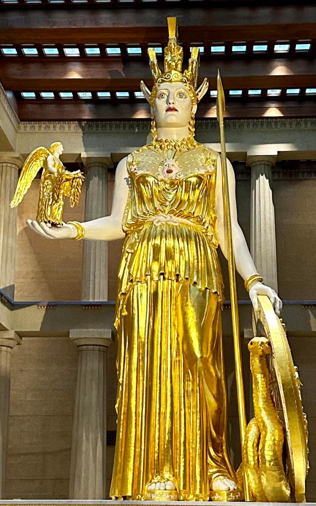 force rédemptrice du féminin : Athéna Parthénos